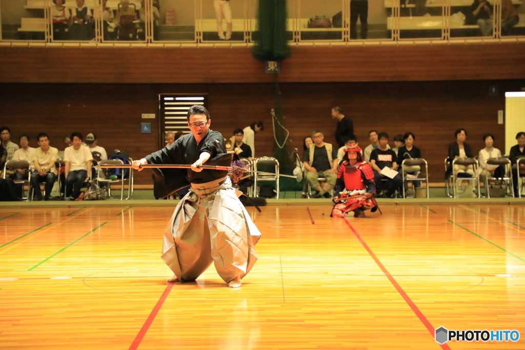 古武道大会　佐分利流槍術