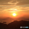 鷲羽山の夕日