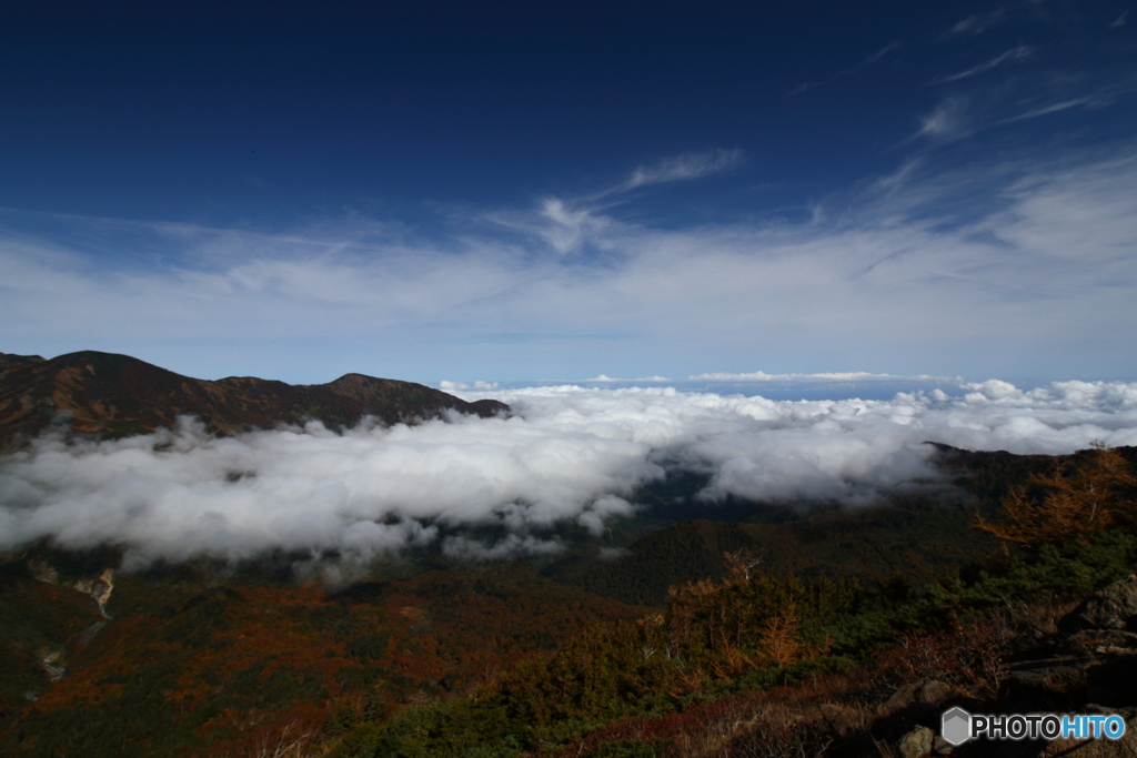 天狗の庭　雲海