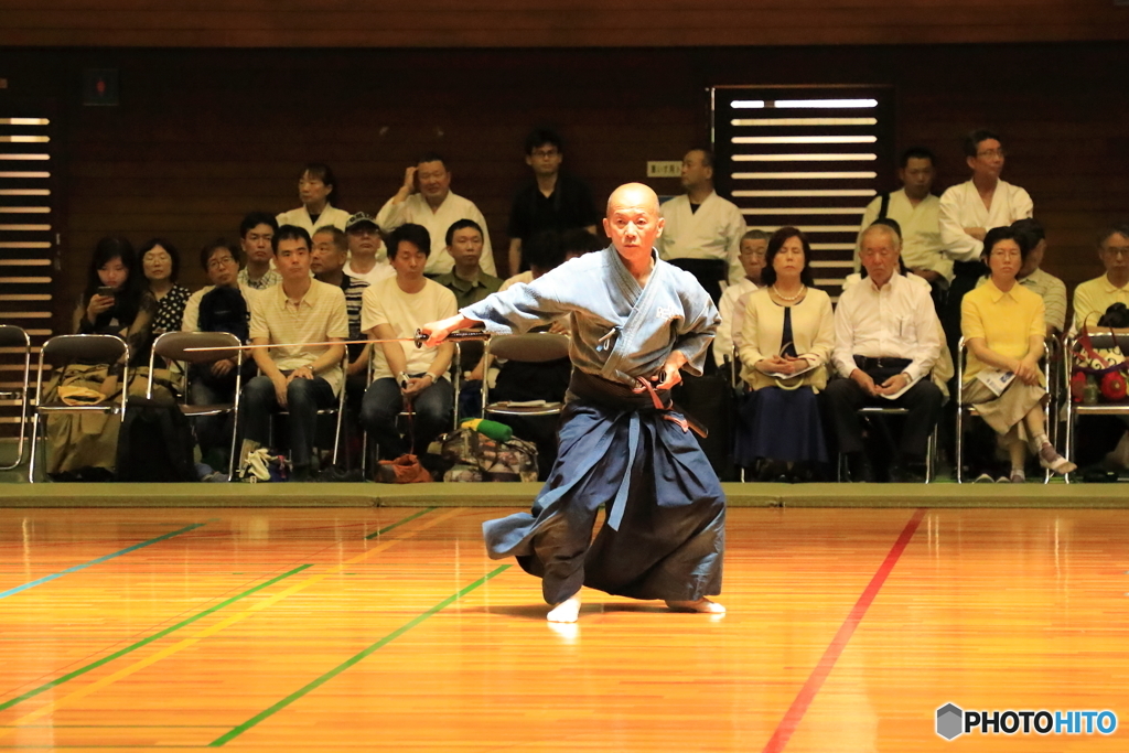 古武道大会　円心流居合据物剣法