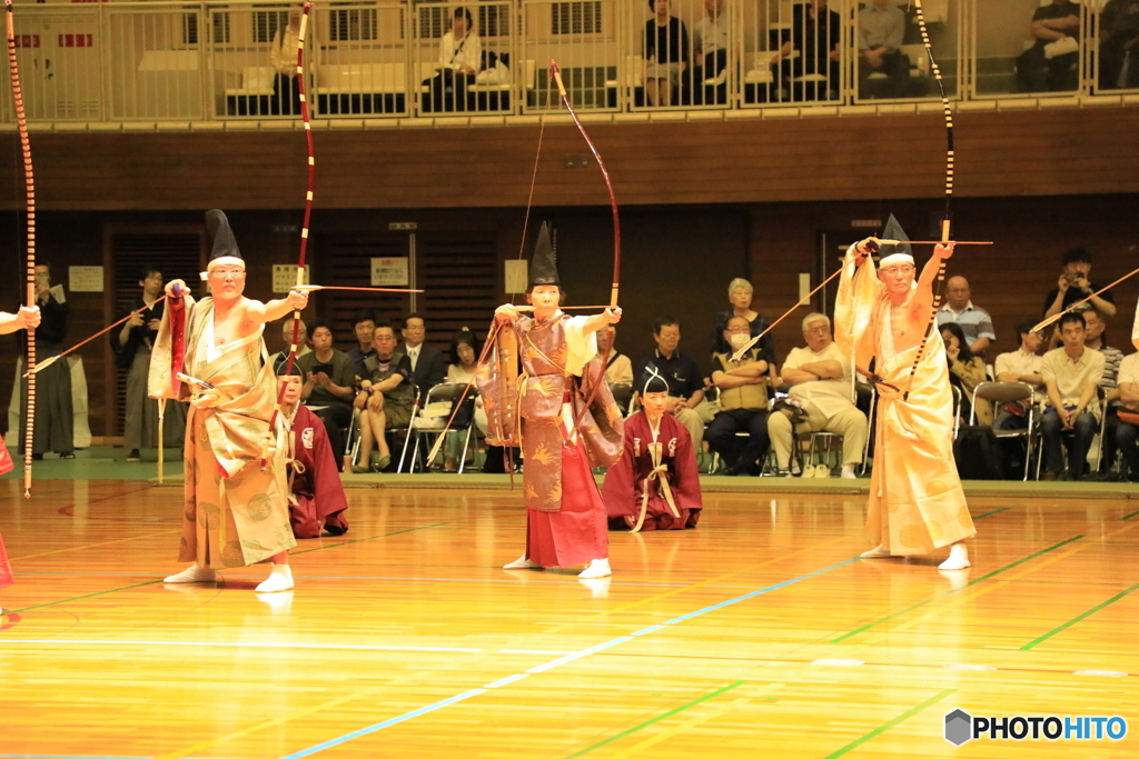 古武道大会　弓馬術