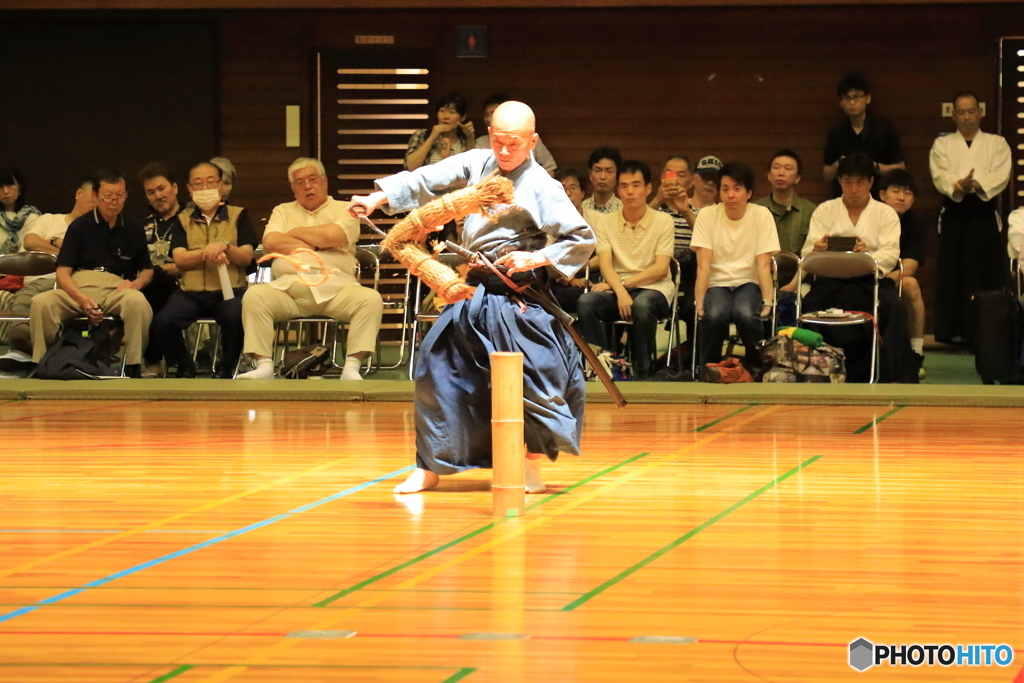 古武道大会　円心流居合据物剣法