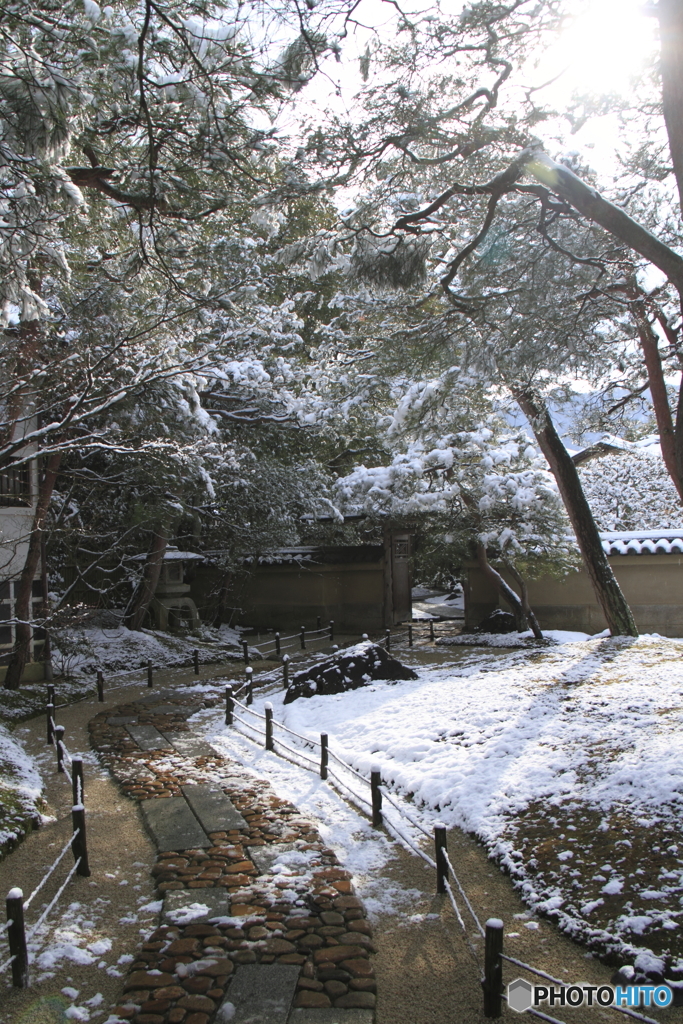 足立美術館参道