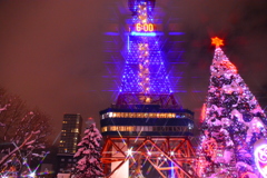 テレビ塔と…
