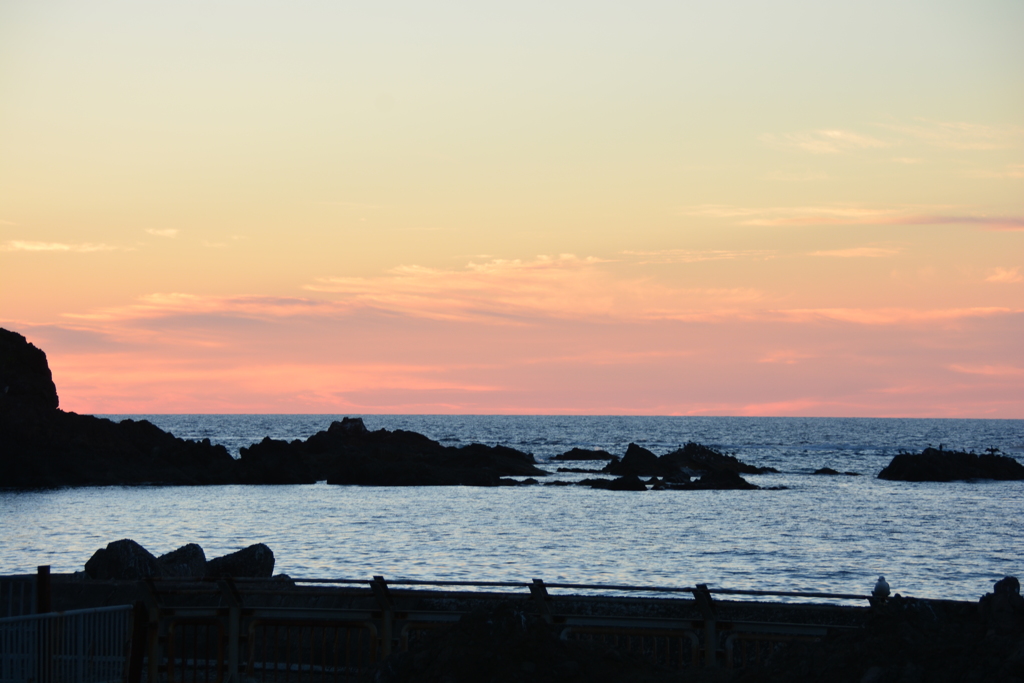 小樽祝津からの夕日