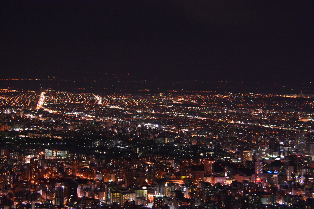 札幌の夜景