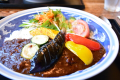 ニセコ駅内のお店にて