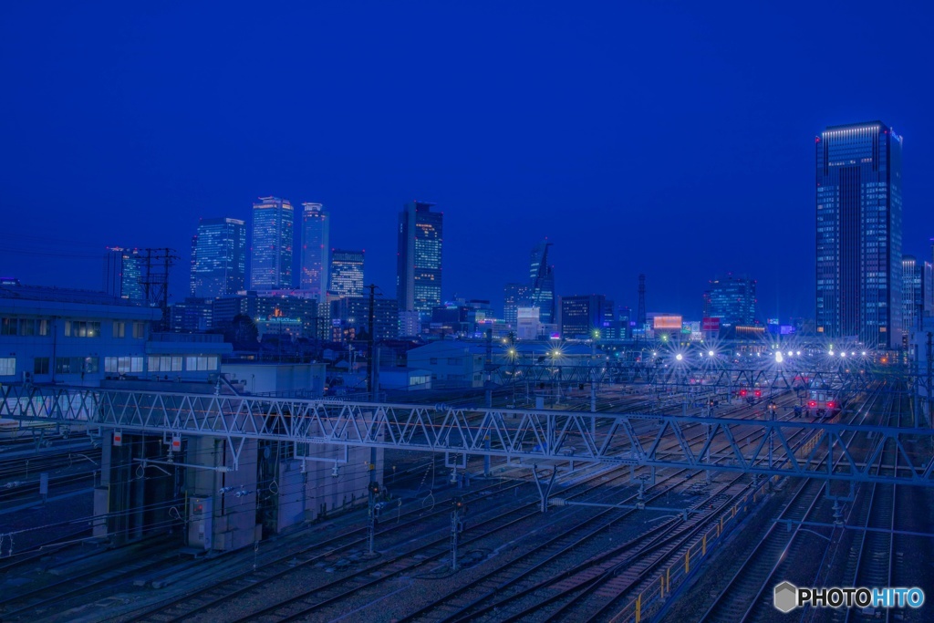 向野橋からの夜景