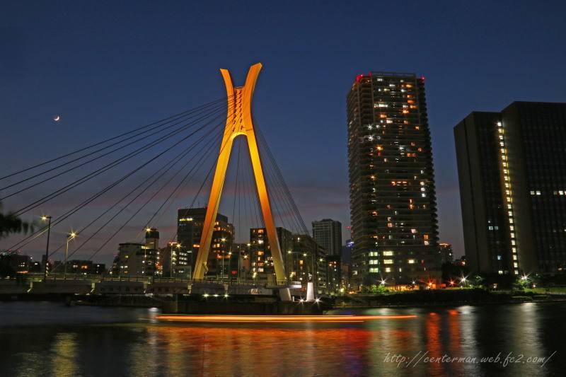 中央大橋の夜景