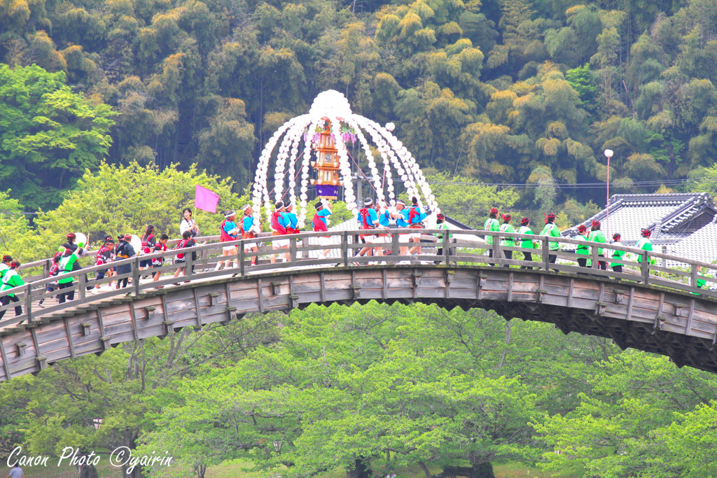 錦帯橋祭り