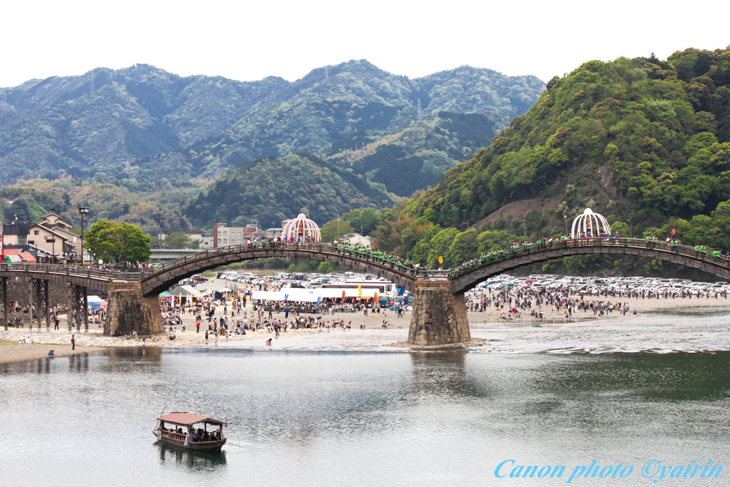 錦帯橋祭り