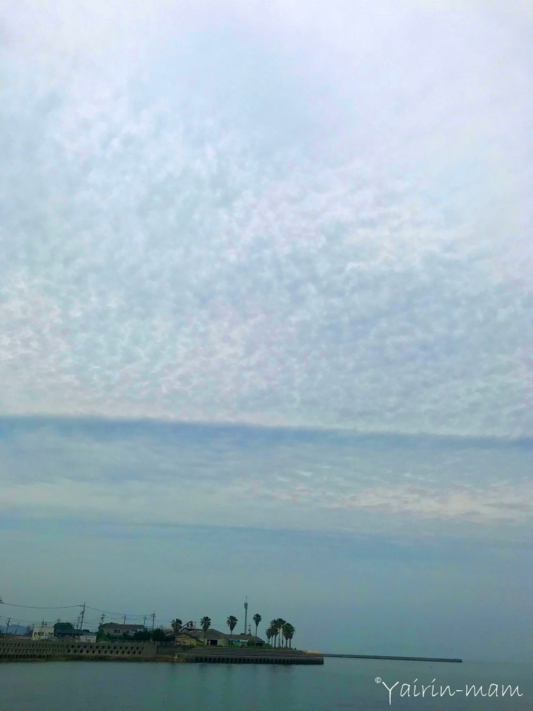 今日の空