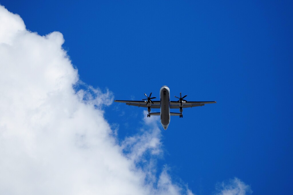 雲と飛行機Ⅳ