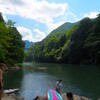 涼　夏の渓谷　