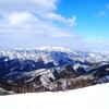 山頂からの山並み