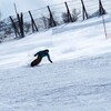雪煙　スノーボーダー