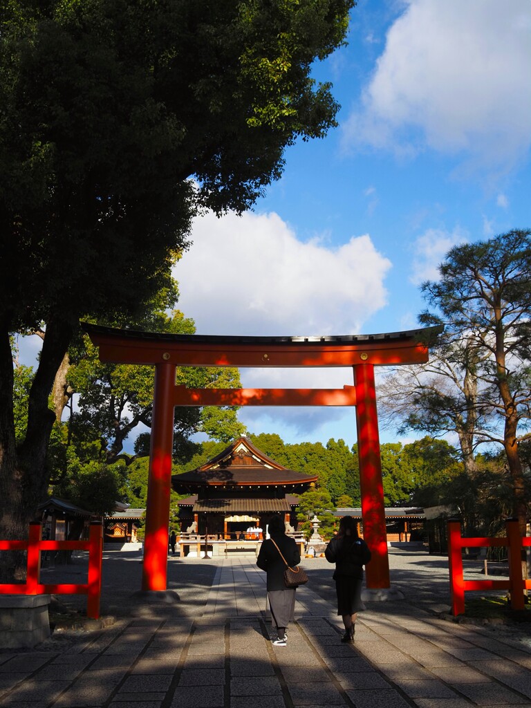 城南宮　鳥居