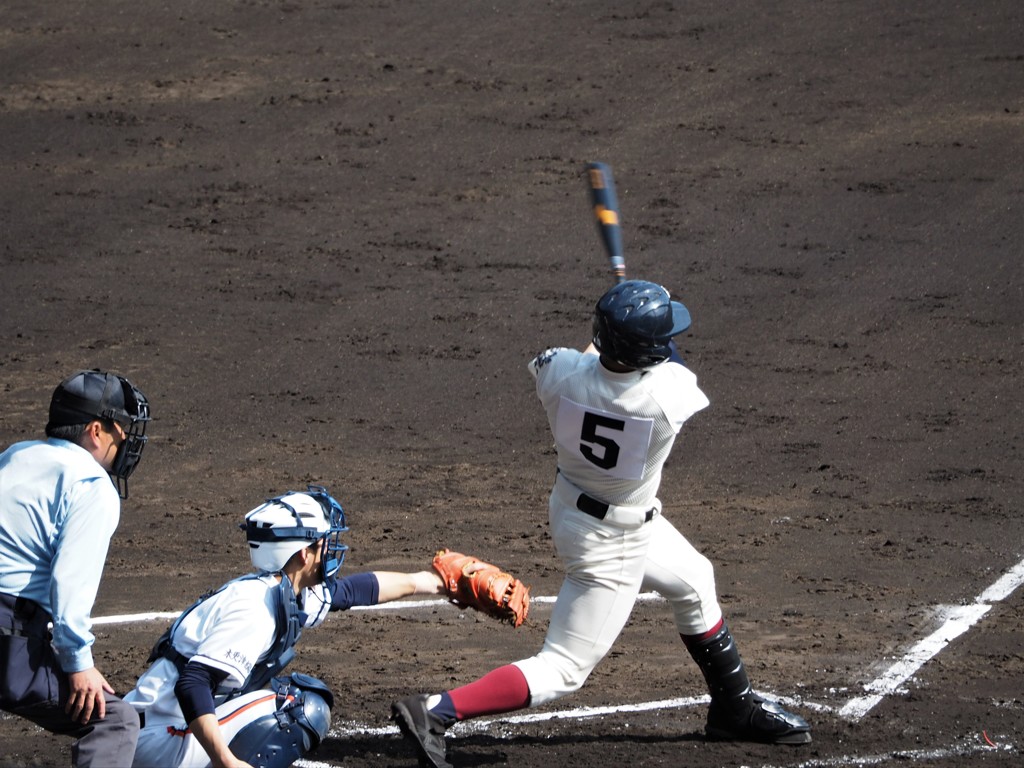 打った！「甲子園」