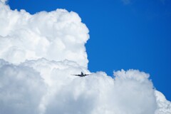 雲と飛行機Ⅰ