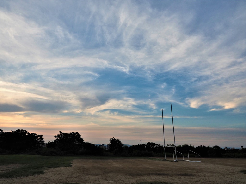 ふわっと渦巻く雲