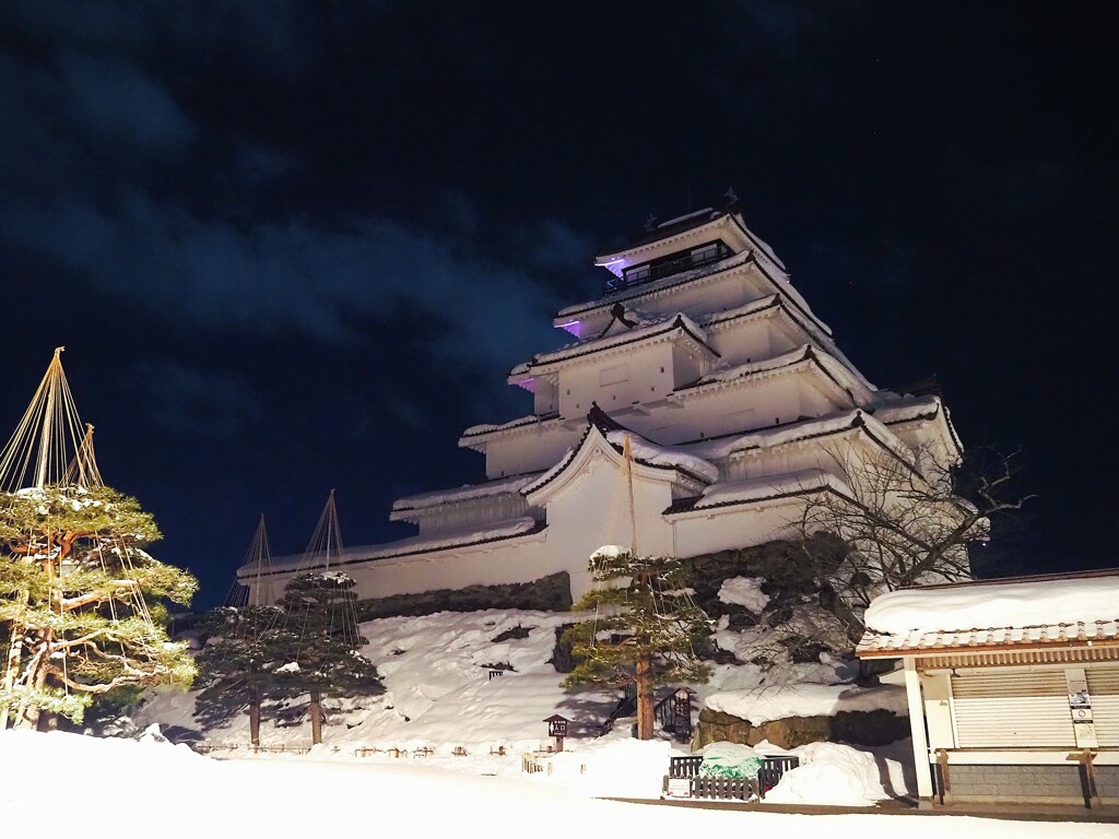 雪の鶴ヶ城　Ⅱ