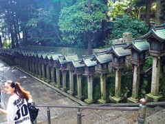 灯籠とＴシャツ