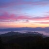 雲海「朝焼けの空」