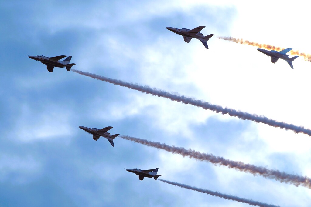 航空祭　ブルーインパルス　Ⅳ