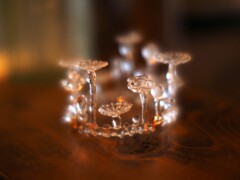 ガラスのオブジェ