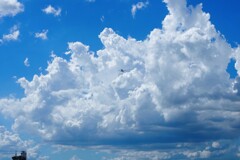 雲と飛行機Ⅲ