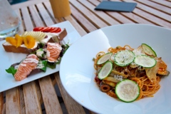 テラスランチ②