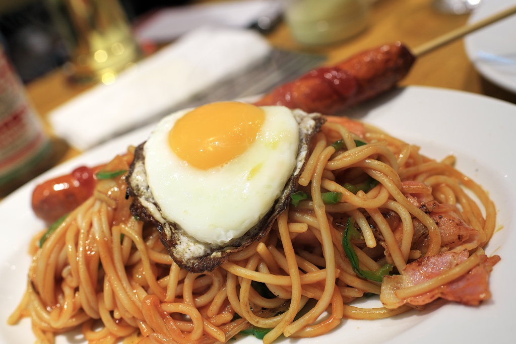 昔ながらのスパゲティー