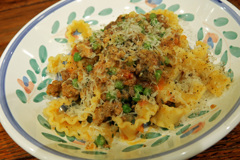 平べったいパスタ