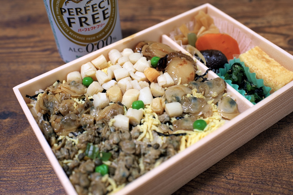 駅弁 貝づくし弁当