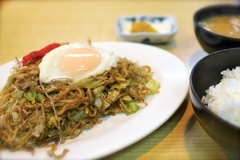 焼きそば定食