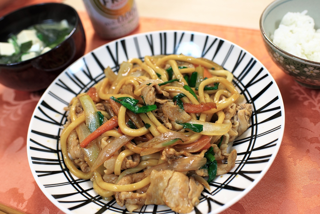 お家で焼うどん定食