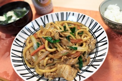 お家で焼うどん定食