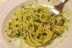大葉のパスタ