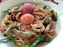 濃厚焼きたらこパスタ