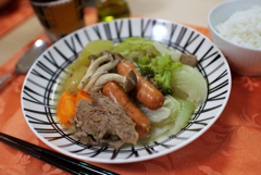 ポトフ 盛付け後