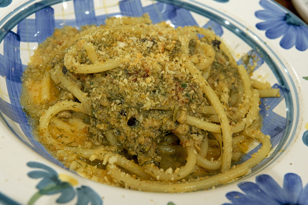 鰯のパスタ