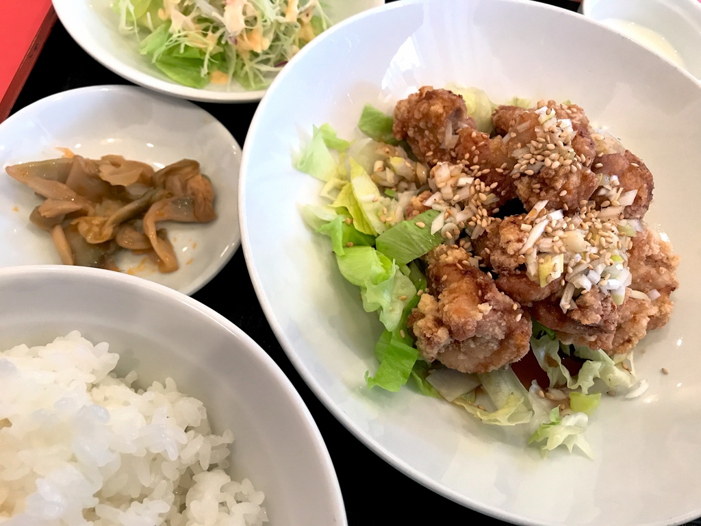 唐揚げ定食