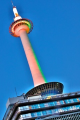 京都タワー ライトアップ