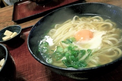 月見うどん