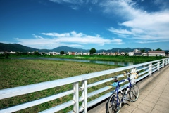 川のある風景①