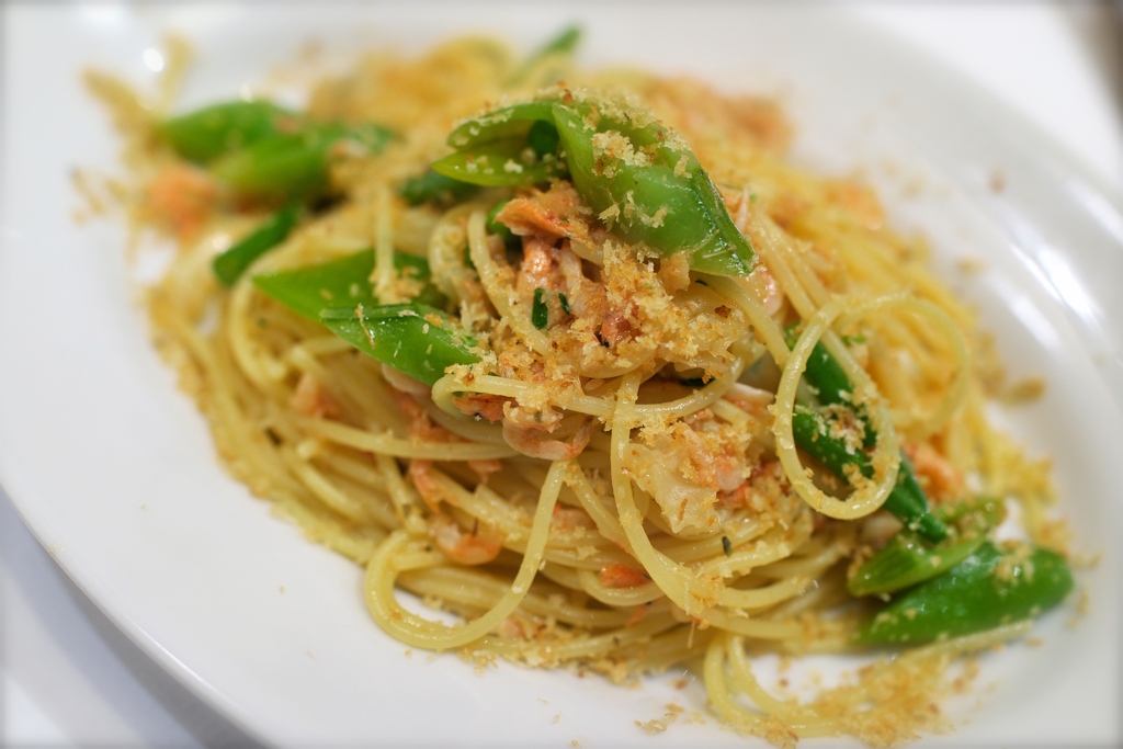 お店パスタ（桜海老のアンチョビ）