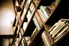 JAM JAR LOUNGE 本棚