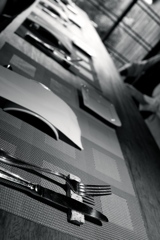 カウンター席より