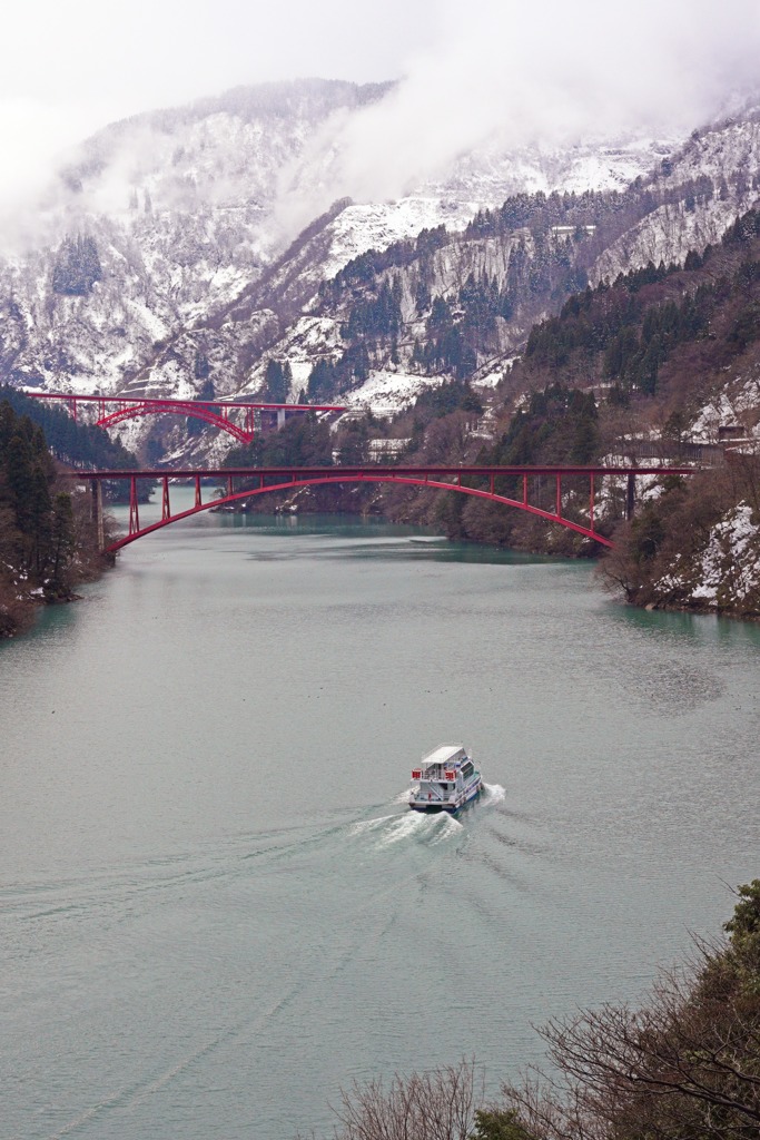 日本の風景　庄川峡