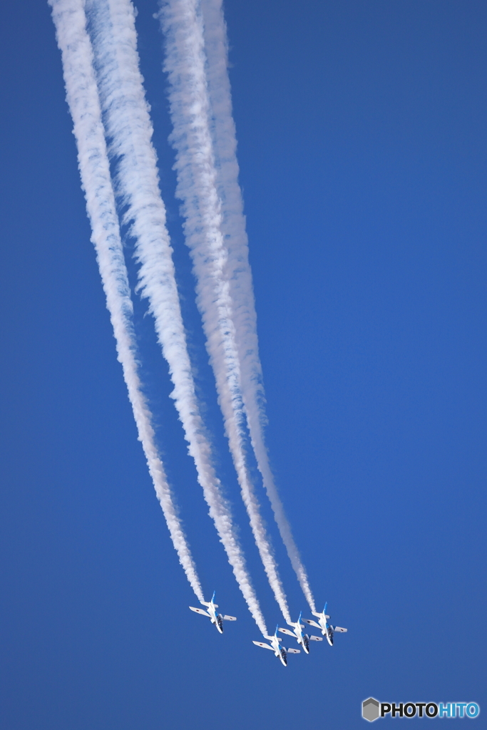 Blue Impulse in Hyakuri 2